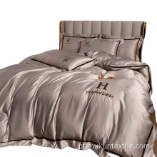 Luxo Wahsed Silk Bedding Set